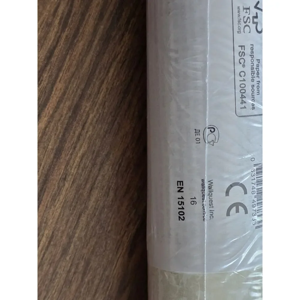 Kauai Beige Damask‎ Wallpaper Monochrome Washable Designer High-end